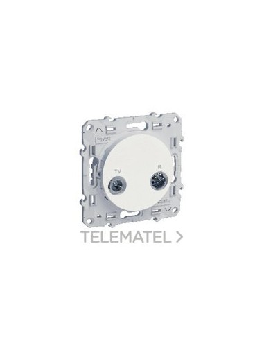 TOMA TV-FM DERIVACION UNICA BLANCO