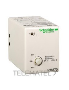 RELÉ NIVEL ENCHUFABLE 230V AC UNDECAL