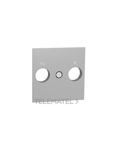 CARATULA TOMA TV/FM ALUMINIO