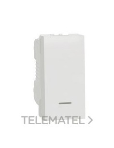 PULSADOR INT.10A LED 1 MOD.SCREW