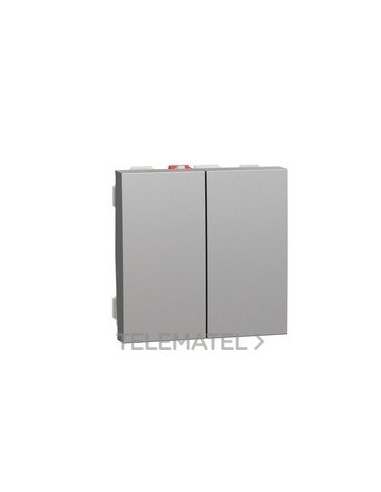 INTERRUPTOR DOBLE 10A CON 2 MÓDULOS