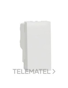 CONMUTADOR 10A 1 MÓDULO TORNILLO BLANCO