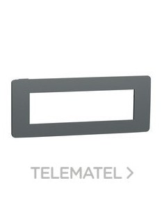 MARCO STUDIO CON 7 MÓDULOS GRIS / NEGRO