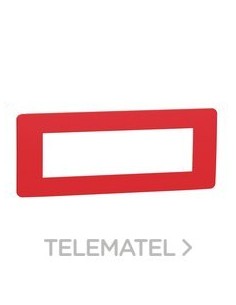 MARCO STUDIO CON 7 MÓDULOS ROJO / BLANCO