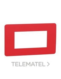 MARCO STUDIO CON 4 MÓDULOS ROJO / BLANCO