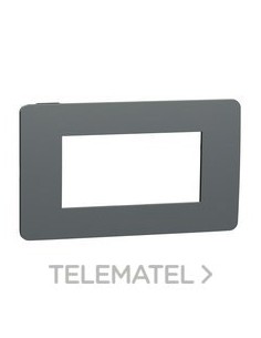 MARCO STUDIO CON 4 MÓDULOS GRIS / NEGRO