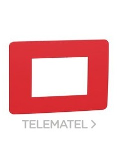 MARCO STUDIO CON 3 MÓDULOS ROJO / BLANCO