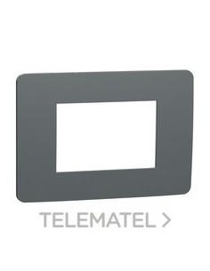 MARCO STUDIO CON 3 MÓDULOS GRIS / BLANCO