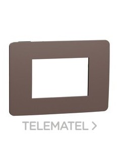 MARCO STUDIO CON 3 MÓDULOS CACAO / NEGRO