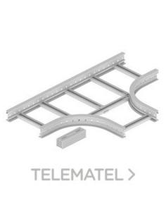 DERIVACIÓN T 85x400 R300 U23X GR RAL7035