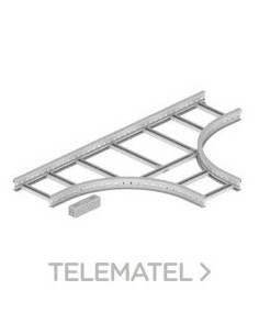 DERIVACIÓN T 85x400 R600 U23X GR RAL7035