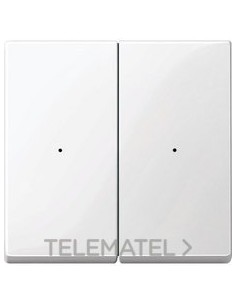 TECLA REGULADORA PULSACIÓN DOBLE BLANCO