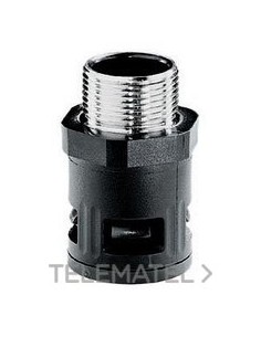 RACOR RQGK-P DIÁMETRO 10 PG7 IP 68 NEGRO