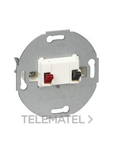 TOMA ALTAVOZ SIMPLE BLANCO