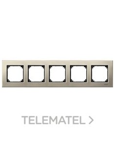 MARCO CON 5 ELEMENTOS ELEGANCE TITANIO