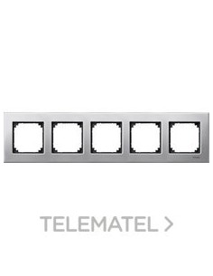 MARCO CON 5 ELEMENTOS ELEGANCE ACERO
