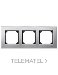 MARCO CON 3 ELEMENTOS ELEGANCE ACERO