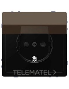 T.SCHUKO CPLTA.16A OBT.METAL MOCCA D-LIF