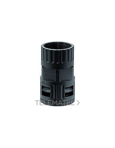 RACOR RQG2-P DIÁMETRO 13 9 IP 67 NEGRO