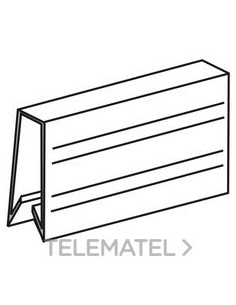 CUBIERTA CON IP20 30x5mm²