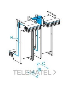 CODO ZED PNO.CANALIS KT 3L+N+PER 6300A