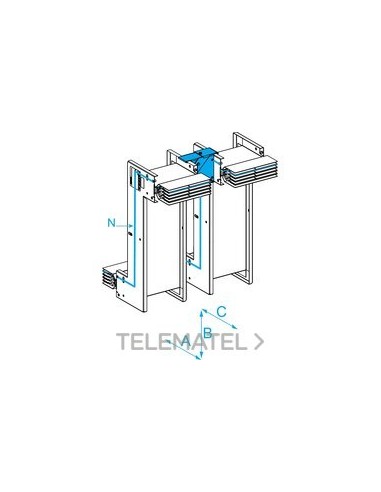 CODO ZED PNO.CANALIS KT 3L+N+PER 6300A