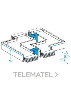 CODO ZED CANTO CANALIS KT N2 6300A Cu