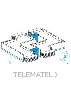 CODO ZED CANTO CANALIS KT N1 6300A Cu