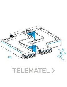 CODO DE ZED N2 CANALIS KT 3x6300A COBRE
