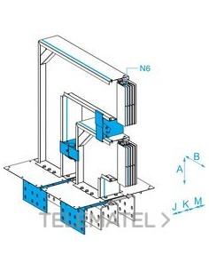 UNIDAD ALIM.ER N6 CANALIS KT 3x6300A Cu