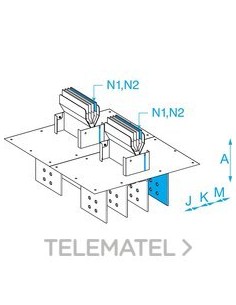 UNIDAD ALIM.ER N2 CANALIS KT 4x6300A Cu