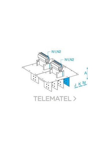 UNIDAD ALIM.ER N2 CANALIS KT 4x6300A Cu