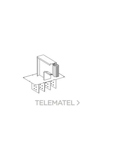 TERMINAL ALIM.N6 III+N+PE 5000A Cu