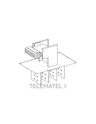 TERMINAL ALIM.N4 TRI+PE 5000A CU