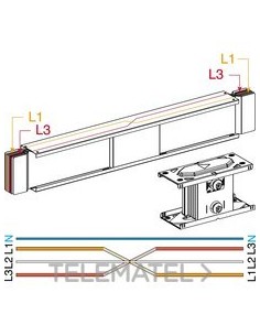 CANALIZACIÓN PERMUTACIÓN FS.3200A 1m Cu