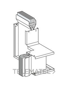 CODO 90° CANTO/PLANO N4 3L+N+PE 3200A Cu