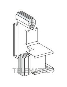 CODO 90° N4 3L+N+PER 3200A Cu