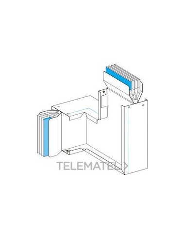 CODO 90° CANTO/PLANO N2 3L+N+P 800A Cu