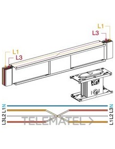 CANALIZACIÓN PERMUTACIÓN FS.1350A 1m Cu