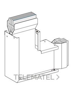 CODO 90° CANTO 3L+N+PE 1000A 2 BRZ.Cu