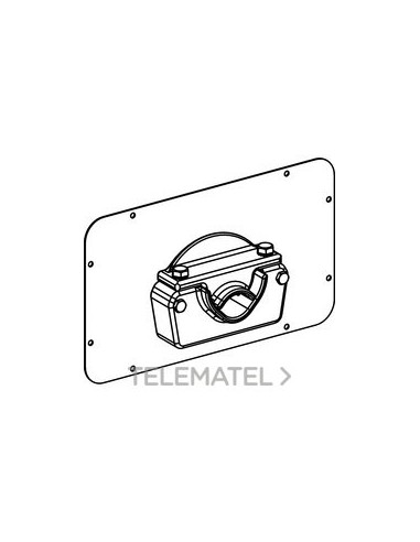 PLACA PRENSAESTOPAS CANALIS KT 1x30-70