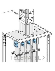 KIT PLACAS 100x100x2mm+tornilleria (8u)