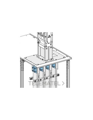 KIT PLACAS 100x100x2mm+tornilleria (8u)