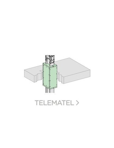 KIT CORTAFUEGOS P/PARED/TECHO 650x324mm