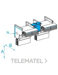 Codo N2 3L+N+PER 5000A 800-1100mm Al