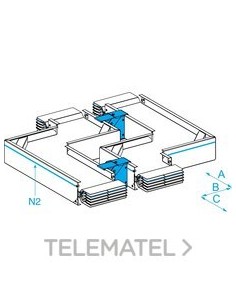 CODO ZED N2 CANALIS KT 3x5000A Al