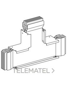 TE 90° DE CANTO 3L+N+PER 3200A ALUMINIO