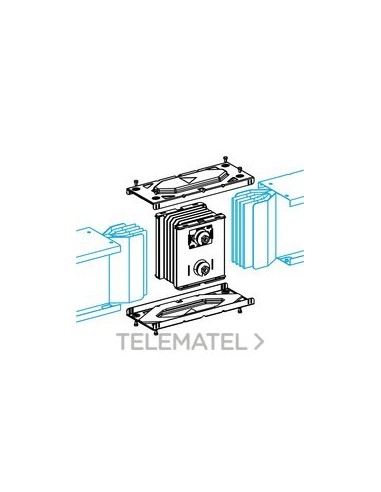 UNIÓN 3L+PE 2500A ALUMINIO