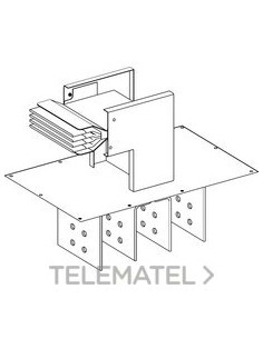 TERMINAL ALIM.N4 TRI+PE 1600A AL