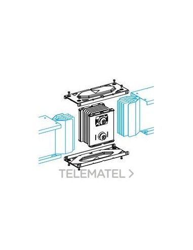 UNIÓN 3L+N+PER 800A ALUMINIO